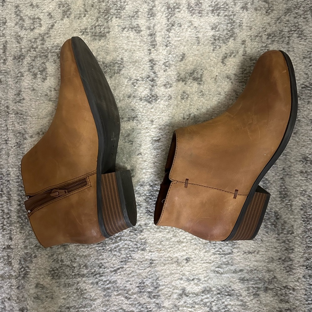 Women’s brown ankle boots